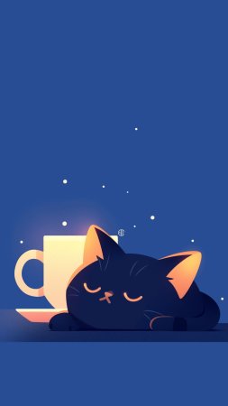 1 час лофи-кот