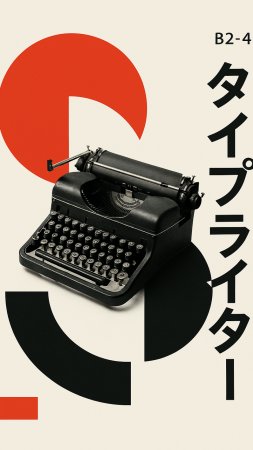 Minimal typewriter скачать фон 1080 x 1920