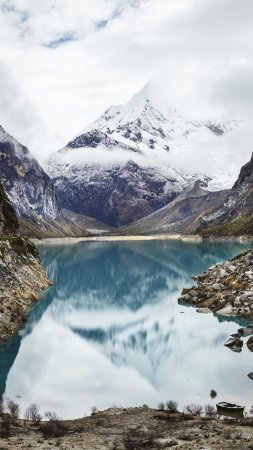 Huascaran national park скачать фон 1424 x 2532