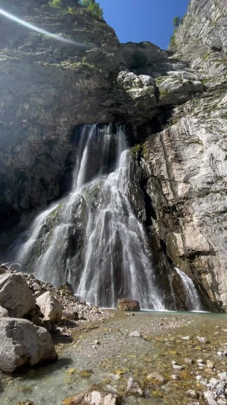 Абхазия водопад