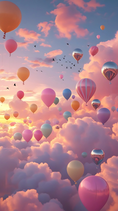 Небо из воздушного шара