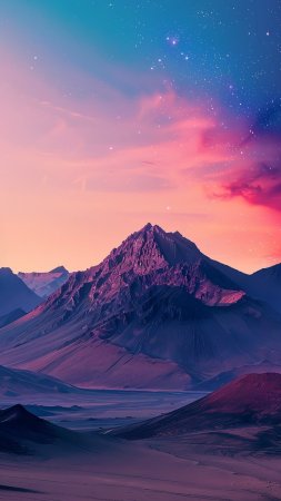 В горах