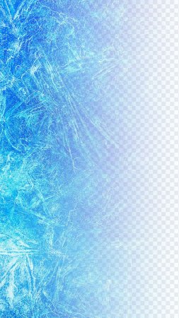 Ледяной узор скачать фон 1080 x 1920