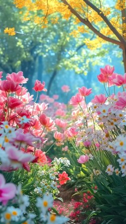 Фон природа цветы