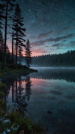 Ночь природа