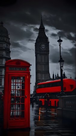 Телефон в Лондоне