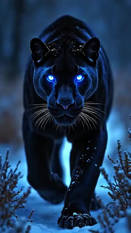 Черная пантера скачать фон 1080 x 1920