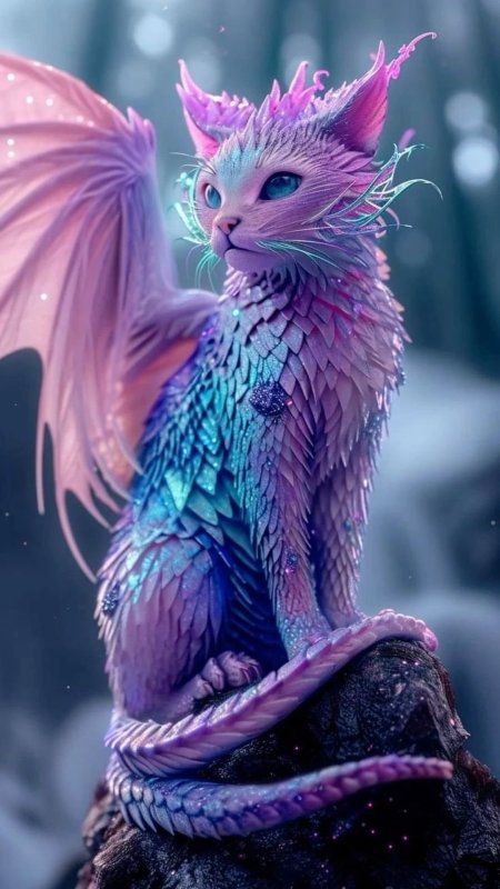 Волшебное животное скачать фон 1080 x 1920