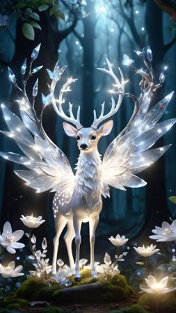 Сказочное животное скачать фон 1080 x 1920