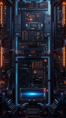Футуристические научно-фантастические обои