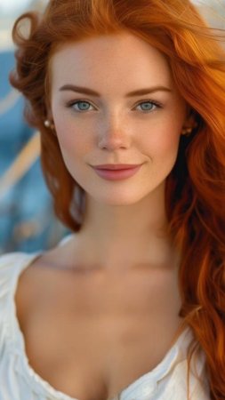 Рыжая красавица