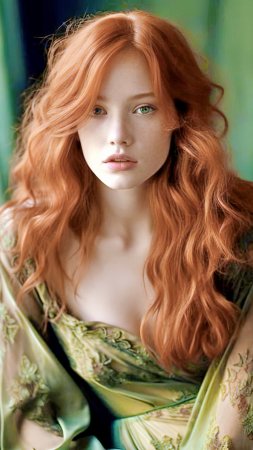 Женщина с рыжими волосами