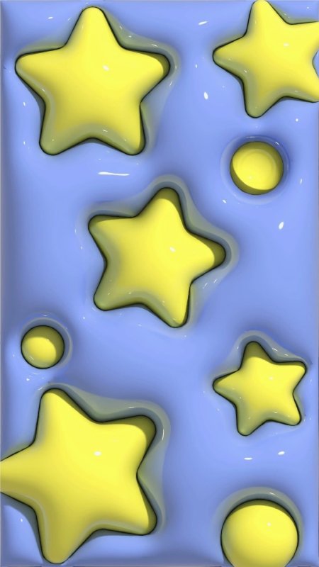 3d обои с изображением звезд