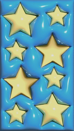 3d обои с изображением звезд