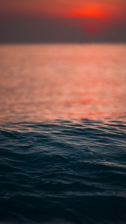 Море закат