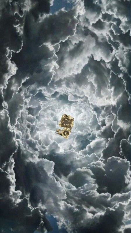 Ночные облака скачать фон 1080 x 1920