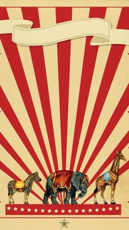 Постер цирка скачать фон 1080 x 1920