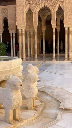 Patio de los leones скачать фон 1080 x 1920