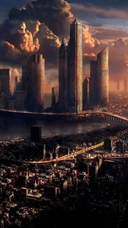 Фантастические города будущего