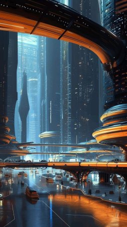 Научно-фантастический город