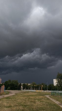 Грозовые тучи над хребтами