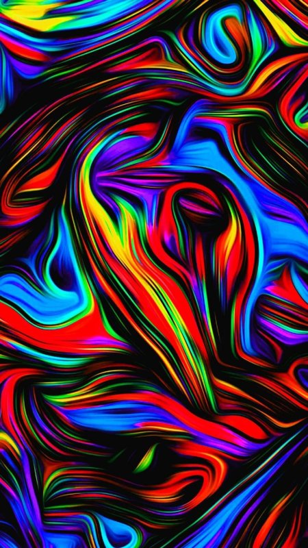 Яркая краска скачать фон 1080 x 1920