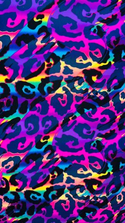 Leopard print скачать фон 2160 x 3840