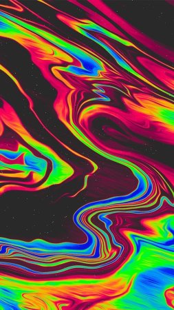 Psychedelic drawing скачать фон 1080 x 1920