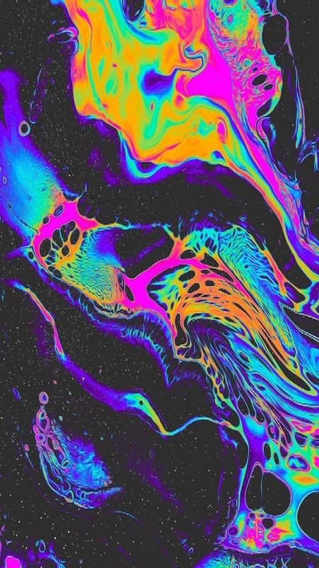 Кислотные цвета скачать фон 1080 x 1920