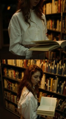 Фотосессия с книгами