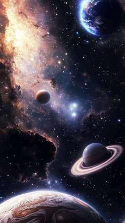 Обои с космическим искусством