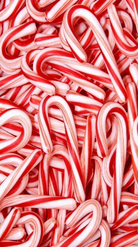 Candy cane скачать фон 1080 x 1920