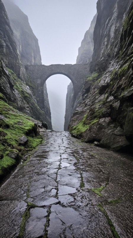 Stone bridge скачать фон 897 x 1601