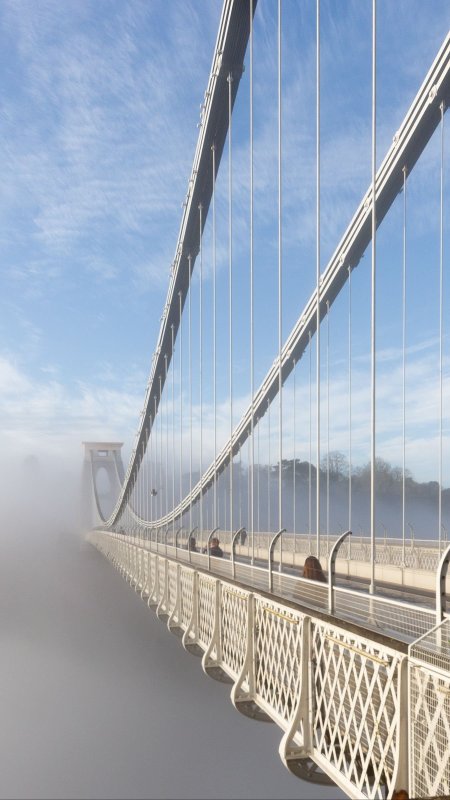 Clifton suspension bridge bristol скачать фон 1350 x 2400