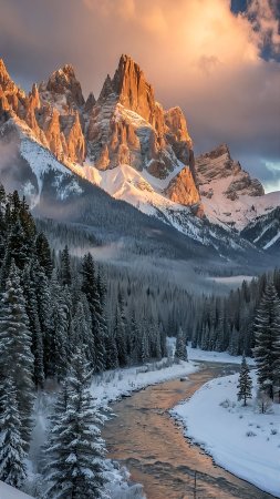 Красивые горные пейзажи
