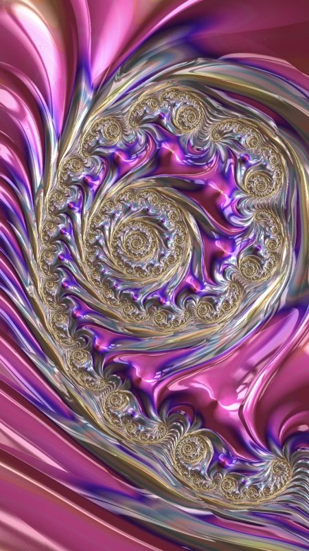 Фрактальное искусство скачать фон 1080 x 1920