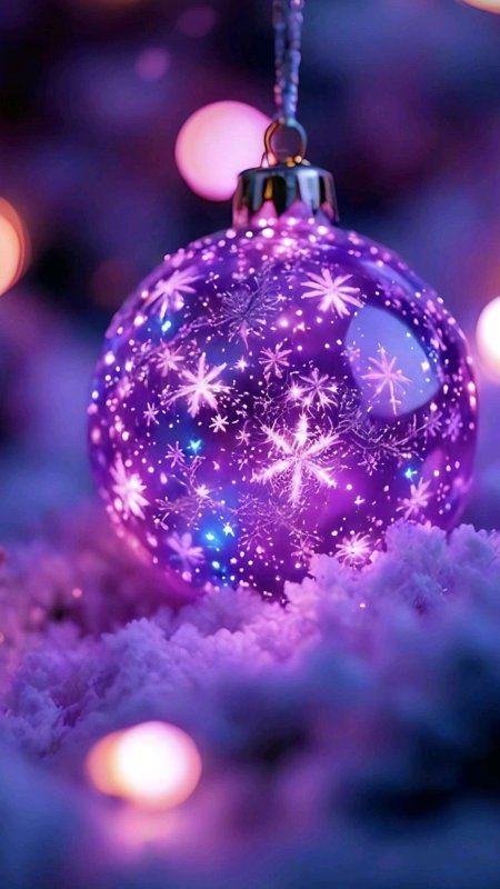 Новогодние шар скачать фон 1080 x 1920