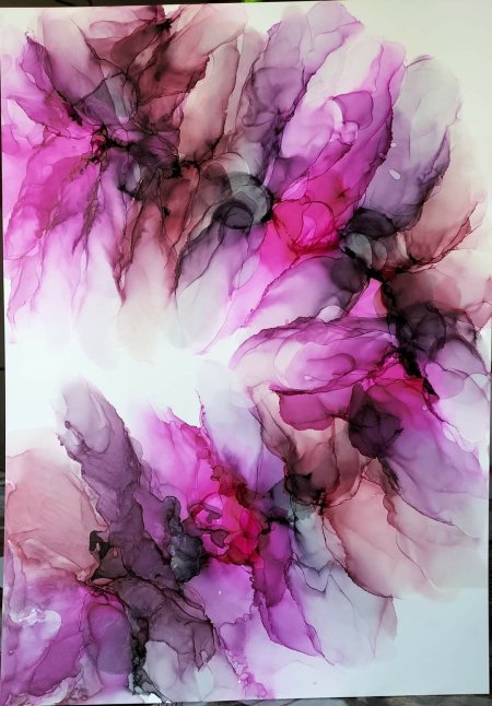 Спиртовые чернила alcohol ink art скачать фон 1080 x 1552