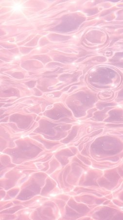 Вода розового цвета