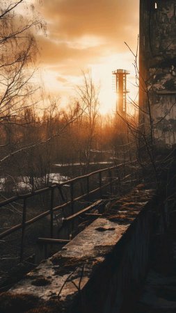 Chernobyl zone of exclusion скачать фон 1080 x 1920