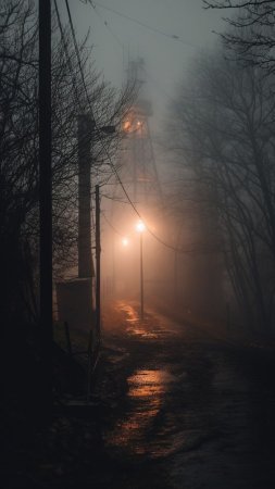 Мрачные леса скачать фон 1080 x 1920