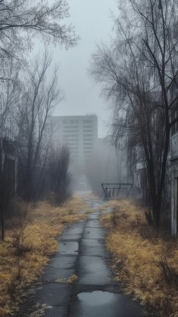 Город теней припять скачать фон 1080 x 1920