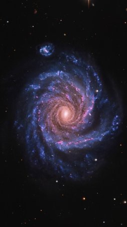 Спиральная галактика m83