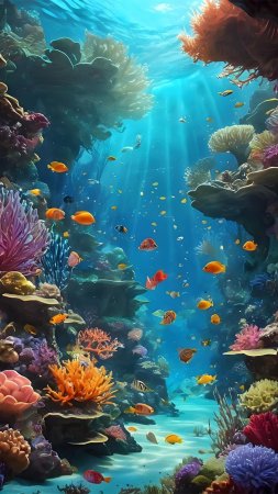 Подводный мир океана