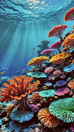 Подводный коралловый риф