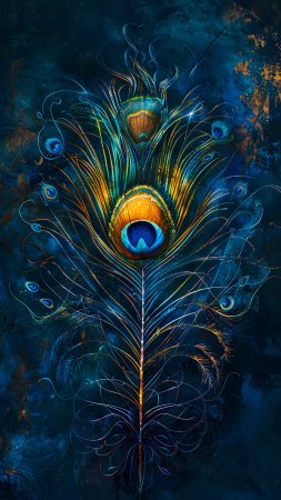 Peacock feather iphone wallpaper скачать фон 2160 x 3840
