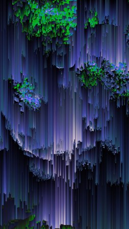 Фиолетовая абстракция