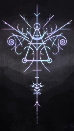 Магический круг магия сигилы скачать фон 1080 x 1920