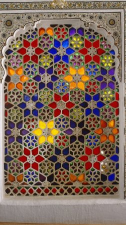 Stained glass window