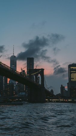 Brooklyn new york city скачать фон 2160 x 3840